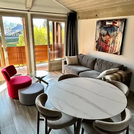 Sejour Lumineux Avec Vue Sur Les Cimes Megève